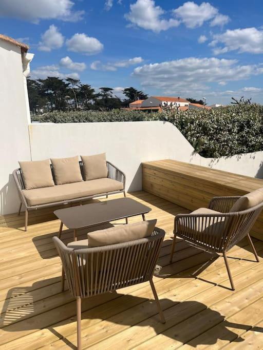 Charmante Maison De Plage Brétignolles-sur-Mer Exteriör bild